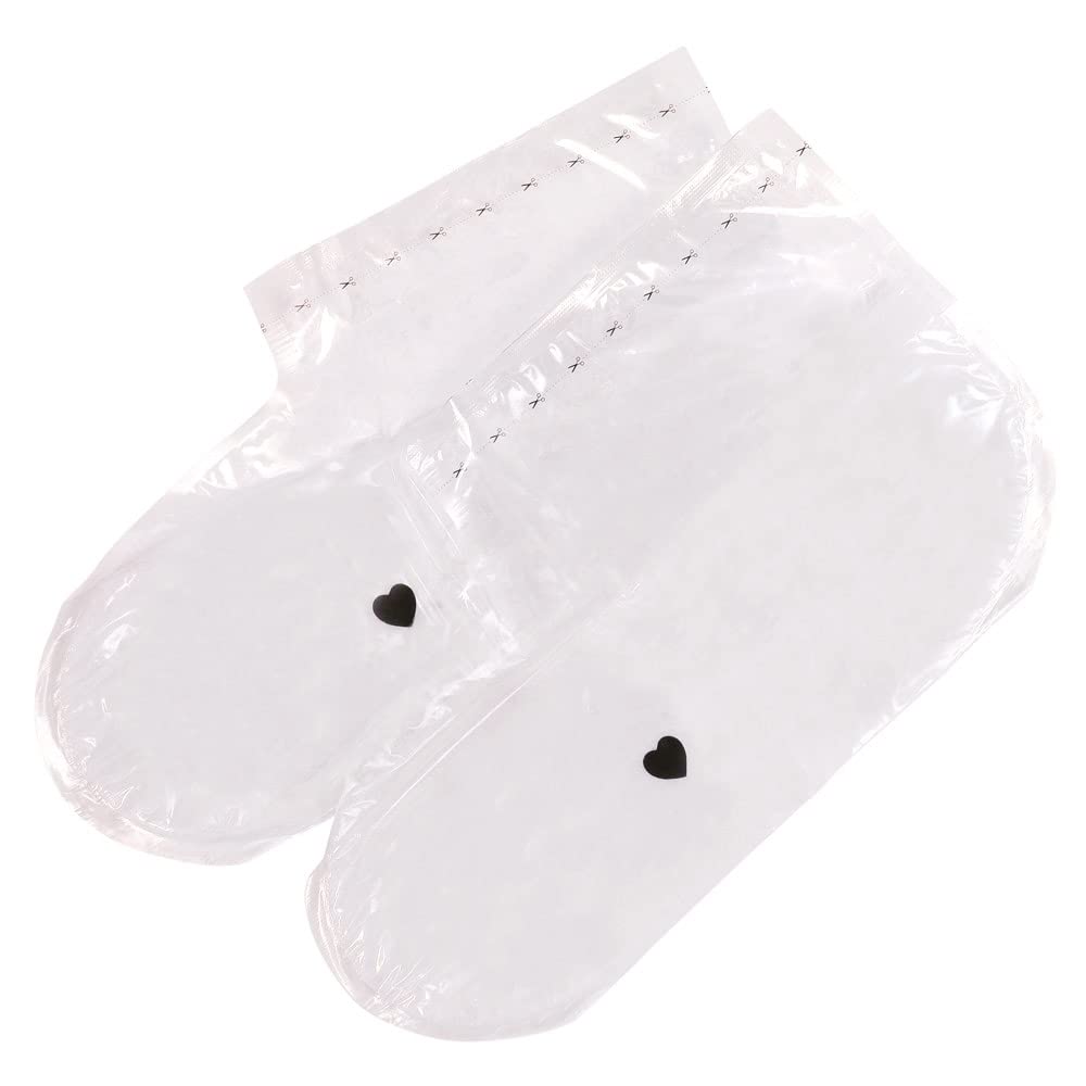 ForPro Professional Collection 10-Minute Paraffin Foot Treatment, Spa and Home Treatment Booties, Fragrance Free, One-Pair