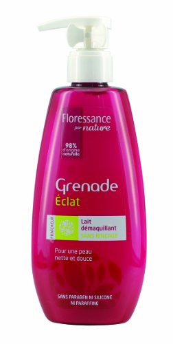 Floressance par Nature Lait Démaquillant Tonifiant Grenade Bio 250 ml Lot de 2 Cover