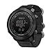 Produktbild North Edge Apache Herren Sportuhr, digitale Armbanduhr mit Hintergrundbeleuchtung, 5ATM wasserdichte Stoppuhr Tactical Altimeter Compass Schwimmen Laufen, Edelstahlkörper Nylonarmband (Schwarz)