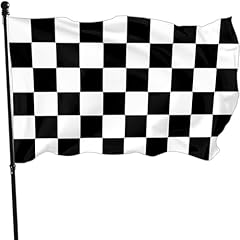 Black White Race Checkered