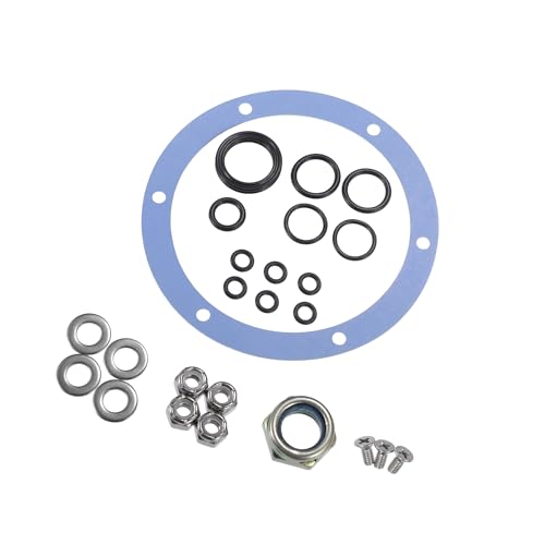 Image of 1set Hydraulic Helm Steering Pump Gasket Seal Rebuild Kit for Baystar Helms HH5231 HH5271 HH5273 Hydraulic Helm Seal Kit Replaces HS5176 Durable Material