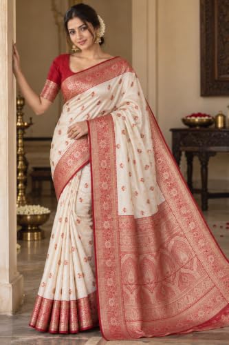 Anika Saree red kanjivaram silk saree – image 2