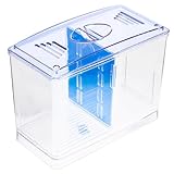 iplusmile 箱 ベタ タンク アイソレーション ボックス 水槽の装飾 戦車 水族館 シクリッド 浮いている魚 気密 エビ飼育容器 魚飼育用水槽 水槽孵化場インキュベーター 魚 容器 アクリル