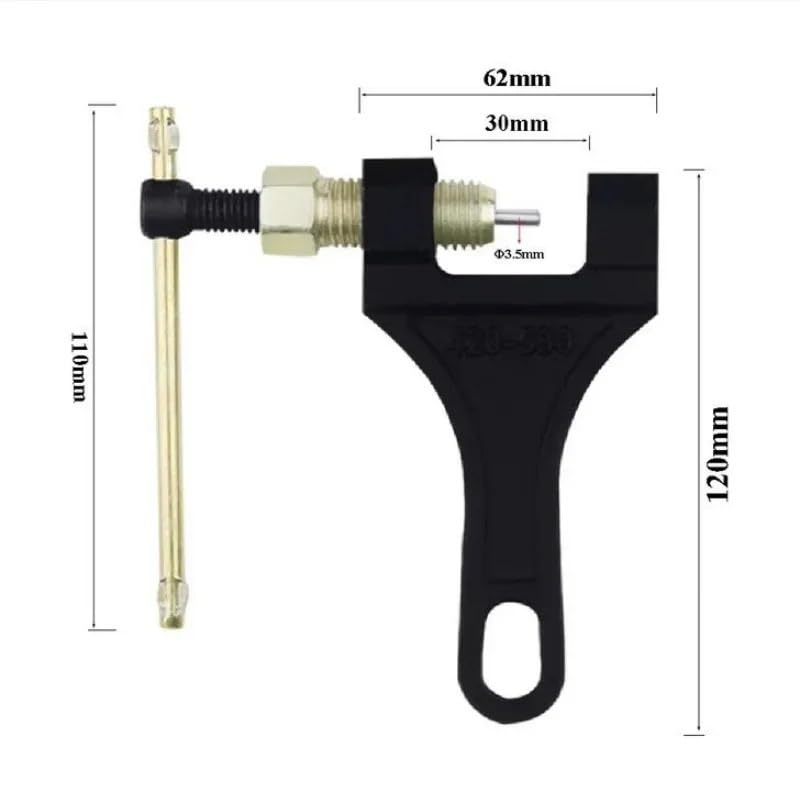 Glissière guide-chaîne robuste en acier pour séparateur de maillons - 4