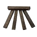 Exotic Wood Zone Pen Blanks Combo Pack Black Palm, Black Walnut and Purpleheart - 3/4” x 3/4” x 5” (Black Palm, Pack of 5)