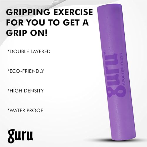 Image of GURU Eva Yoga Mat For Men & Women, Anti Slip Mat for Gym Workout
