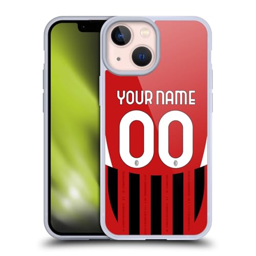 Coque iPhone 13 Mini protection militaire AC Milan personnalisable