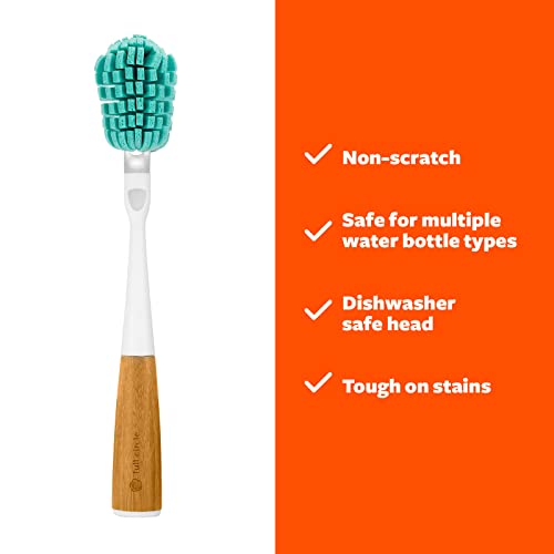 Image of Full Circle Magic Wand Replacement Head - Sponge Head for Washing Glasses - Non Scratch Glass Safe Scrubber Sponge (Pack of 2)