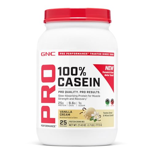 GNC Pro 100% Casein Vanilla