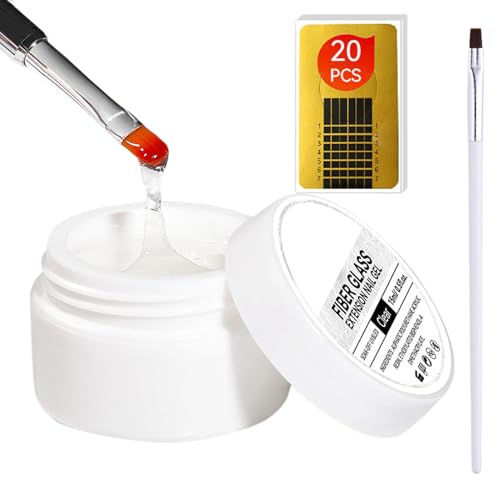 Gel Reparador Protector de Uñas - Gel para Uñas Frágiles y Dañadas - Protector Duradero de 15ml para Reparación Casera y Viaje, Cuidado Manicura Mujeres