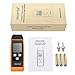 Medidor de Humedad Digital Madera Medidor Portátil Humidímetros Humedad Medición con Gran...