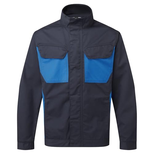 Veste lavage industriel Portwest WX3 la qualité supérieure en marine foncé L