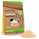 Natural Wag Digestive Happiness 100% All-Natural Psyllium Husk Powder for Dogs - Single Ingredient Fiber Dog Food Topper Mix-in - Aids Regularity and Gut Health, Supports Digestion & Elimination