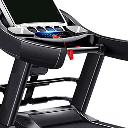 Image of Home Electric Smart Folding Mute Shock Absorption Multi-Function Sports Fitness Equipment Treadmill (Black)