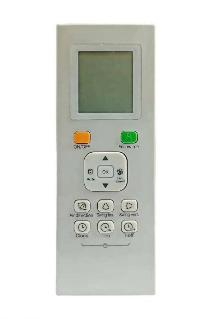 Compatible with Trane AC Remote Original Suitable for Split and Window Air Conditioner 1 | 1.5 | 2 Ton - Match Exactly with Old Model 180 to Replicate Genuine Remote Function-picture-24