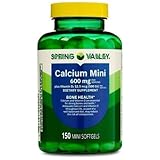 Elesbão 22 Calcium Plus Vitamin D3 150 Mini Softgels | Calcium Supplement | softgels | Calcium 600 mg with Vitamin d3 | Calcium Carbonate 600 mg, 150 Mini Softgels Sticker