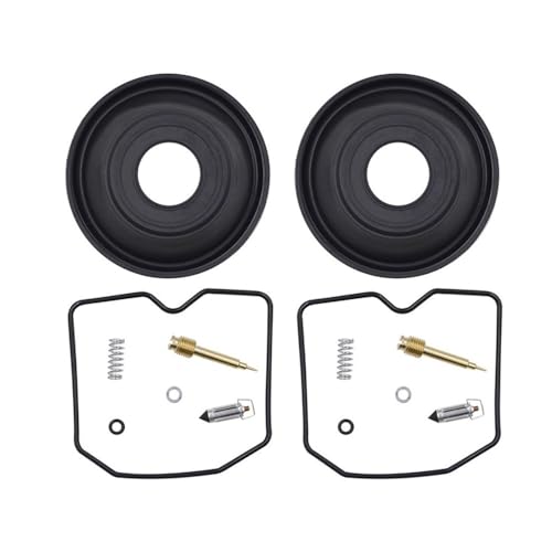 Kit réparation carburateur ZZR250 EX250 de moto, pack de 2 ensembles complets
