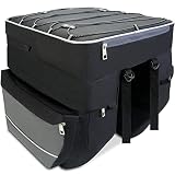 Pucuwu Bike Bag 3 in 1 Bicycle Pannier Bags, 68L Large Capacity Waterproof Bicycle Rear Seat Carrier