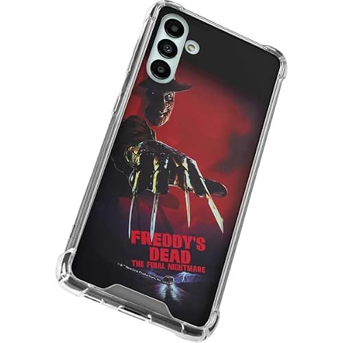 Skinit Clear Phone Case Compatible With Samsung Galaxy A13 5G - Officially Licensed Warner Bros Freddy Krueger Design #TOP1