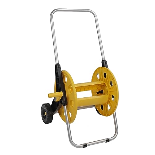 Carrello avvolgitubo, può contenere fino a 80 m di tubo dell'acqua, carrello portatile da giardino per cortile, prato, giardino, campo