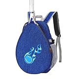 Protection durable : ce sac à dos de tennis est fabriqué en tissu Oxford résistant à l'usure, aux rayures et à l'eau, offrant une protection durable pour garder votre équipement en sécurité et au sec même par temps les plus difficiles.