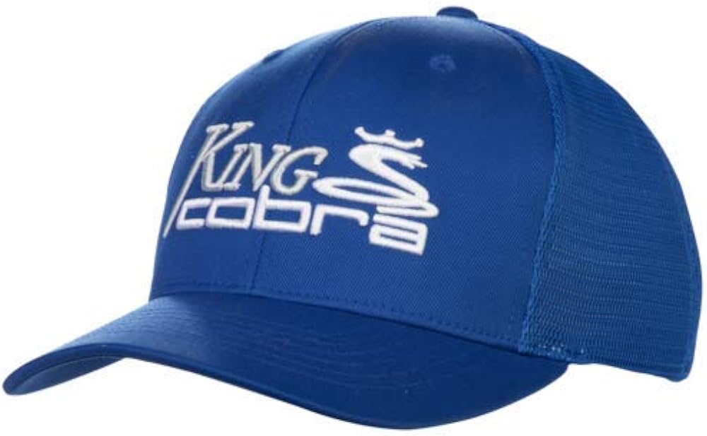 Cobra Golf 2019 King Cobra Trucker Snapback Hat (One Size)