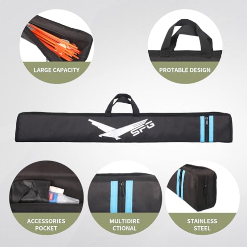 FENJANER Archery Case - 33" Portable Soft Compact Arrow Box, Durable Lightweight Storage Quiver, Outdoor Hunting & Target Shooting Bag - Image 2