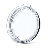 Prurex 30 ozTumbler Lid for Yeti Rambler, Ozark Trail and More Travel Mugs,Replacement Splash Proof Lids for 3.7' Inner Diameter Tumblers