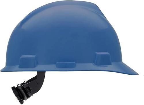 Miniatura 26 de MSA V-Gard Cap Style Safety Hard Hat Suspension | Polyethylene Shell, Superior Impact Protection, Self Adjusting with Crown Straps | Fas-Trac III