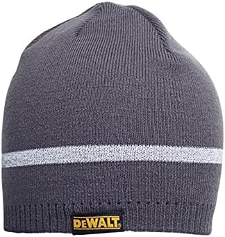 Knitted Beanie Hat - Grey