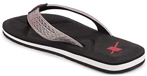 Image of SPARX men's new slippers collection for outdoor /Walking /jogging SFG-2113, Color-Black white,Size:UK-6