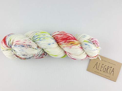 Manos Del Uruguay Alegria A9013 Happy, 100g, Hand Dyed Sock Yarn - Image 2