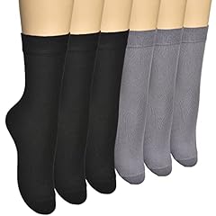 Black- Grey (6 Pack)