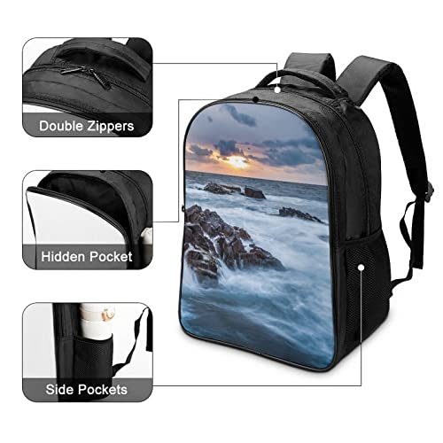 Mochila para computadora portátil de 40x28x16cm escolar 3D y de moda unisex 4