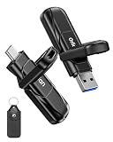 Orlian 64GB USB C Solid State Flash Drive Up to 450MB/s USB 3.2 Gen 1 Dual USB Flash Drive Type C + USB A Solid State Thumb Drive for for iPhone 15/16/17, Android, Laptops, Windows, Mac