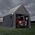 KING BIRD 10' x 15' Heavy Duty Carport Anti-Snow Carport, Full-Size Truck, Outdoor Storage Shelter Shed Instant Garage Car Canopy with Reinforced Ground Bars