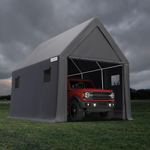 KING BIRD 10X15FT Heavy Duty RV Carport - 10.8FT Ultra ...