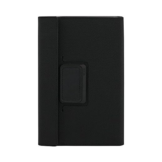 TUMI Rotating Folio Case for Apple iPad Mini 4, Ballistic Nylon Black (TUIPD-002-NBLK)