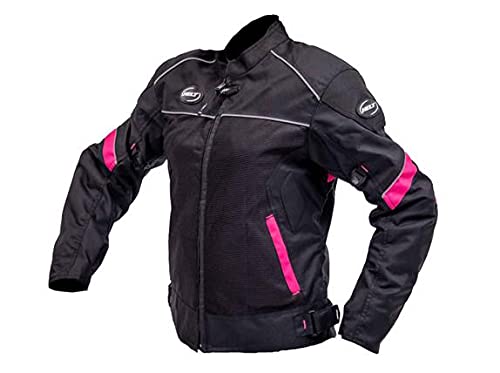 Jaqueta Motociclista Feminina Helt Airmash Verão rosa Tam G