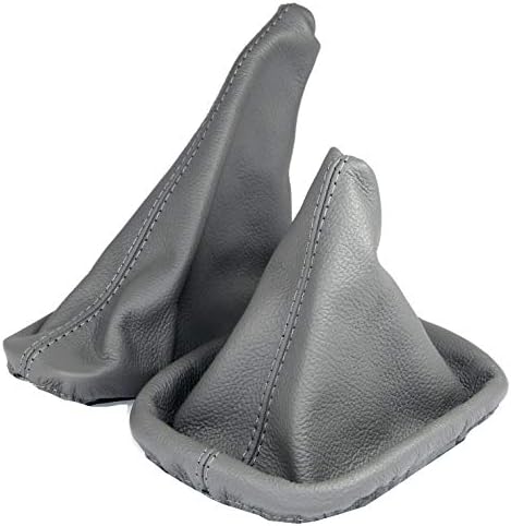 Cuffia Cambio E Freno A Mano In Vera Pelle Per Opel Astra G (1998-2004) – Nero/Blu