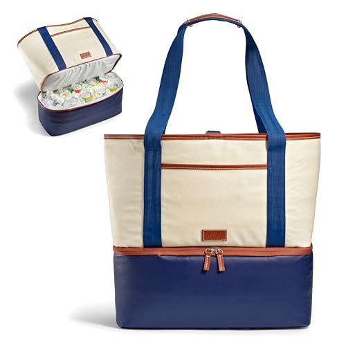 Fit & Fresh Beach & Boat Cooler Collection – Insulated, Leakproof, Water-Resistant Totes & Lunch Bags for Summer, Pool & Travel