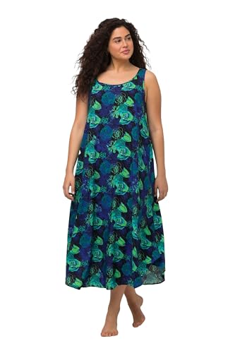 Ulla Popken Damen große Größen Übergrößen Plus Size Midikleid,...