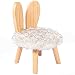 YXZN Tabouret en Bois Massif Solide Tabouret d'animaux en Bois Petit Backres De Dossier en Bois Banc Petit Tabouret
