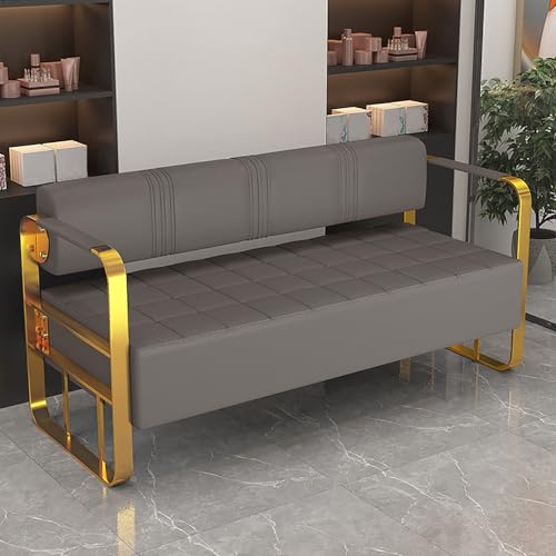 PU Leather Waiting Room Bench