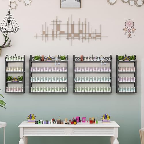 Étagère murale vernis à ongles pour stopper le désordre, rangement flacons de maquillage