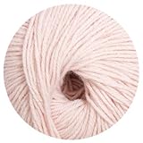 Lauflänge: 125 m = 50 g Linie 399 Livana Schurwolle und Alpakawolle Farbe 104 rosa