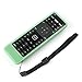 SIKAI Eco-Friendly Case for Vizio XRT500 Smart TV Remote - Shock Proof Silicone Cover with Lanyard (Luminous Green)