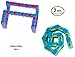Toysmith Wacky Tracks, Assorted Colors (2 Pack)