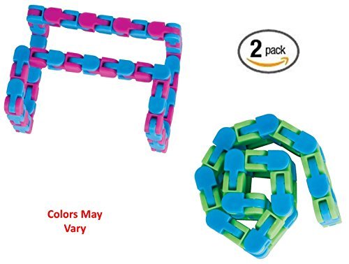Toysmith Wacky Tracks, Assorted Colors (2 Pack)