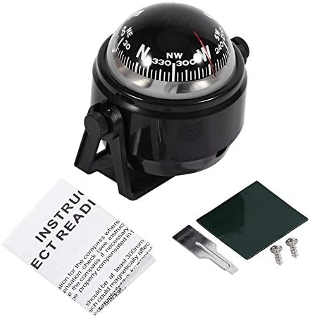 Voyager , Multi-Purpose Sea Marine Bracket Mount Voyager Outside Fits Boat Caravan Truck (Black)